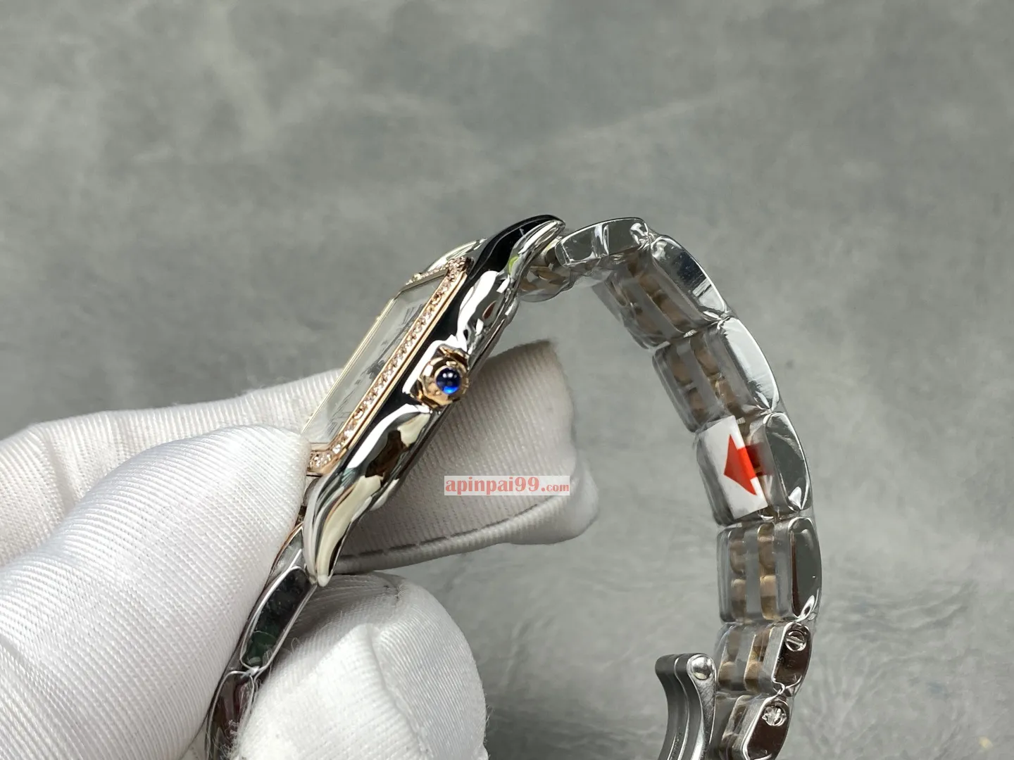 カルティエ2025新品パンテール ドゥチーター スクエア時計 171904[5]