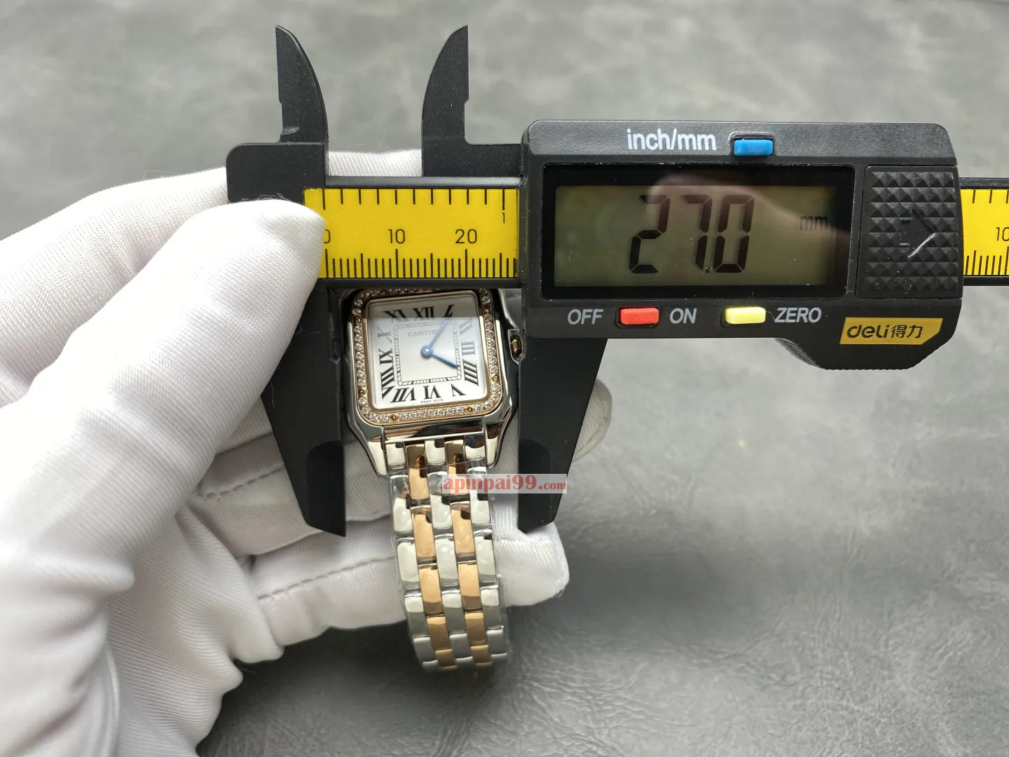 カルティエ2025新品パンテール ドゥチーター スクエア時計 171904[7]