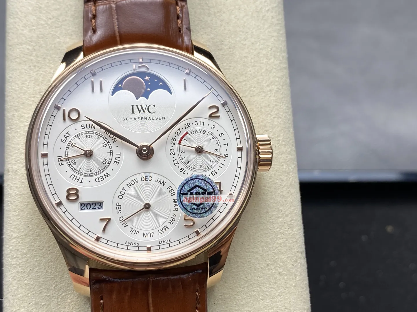 IWCコピーポルトギーゼ パーペチュアルカレンダー日本市場時計 171787