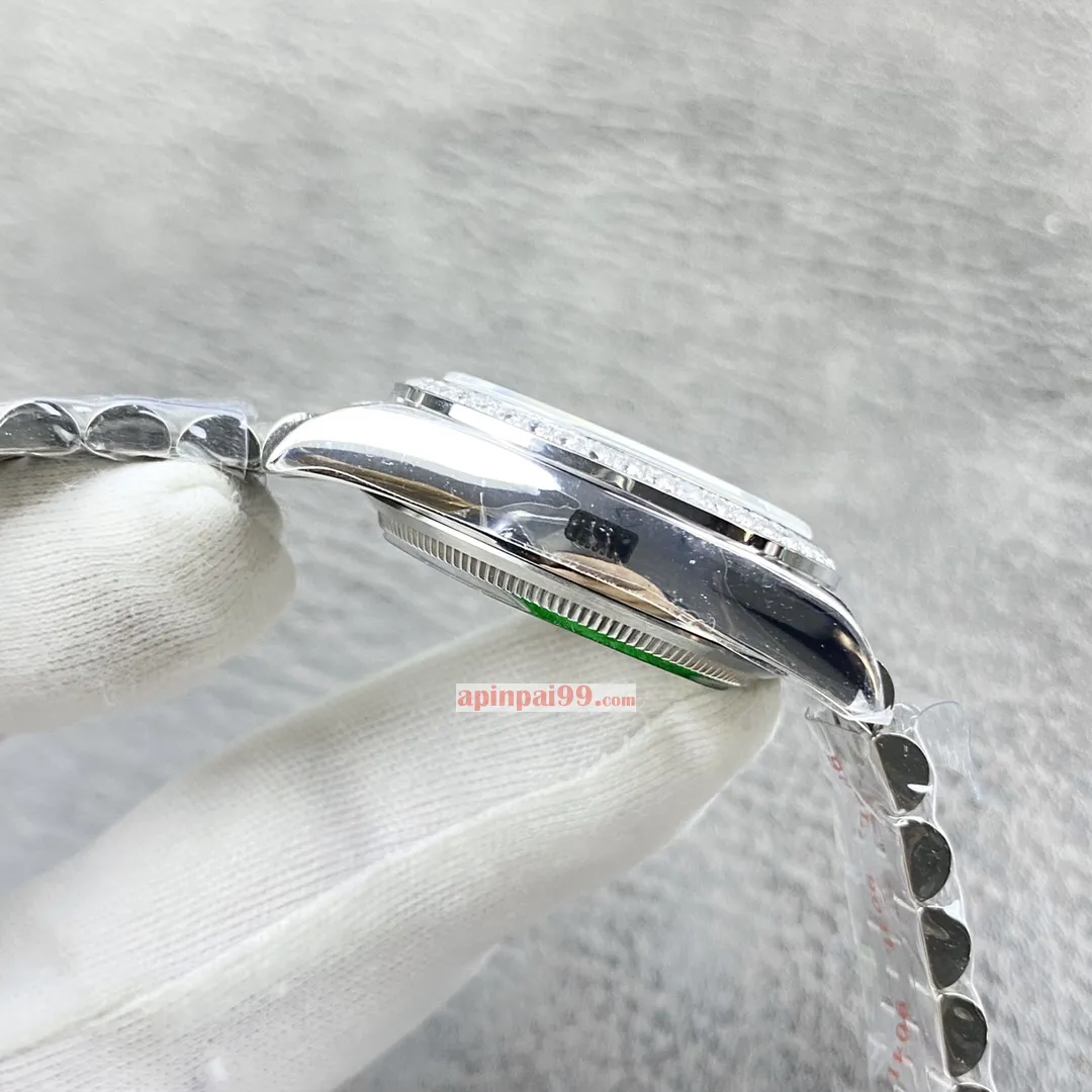 ロレックス パーペチュアル デイト女性高級時計シリーズマザーオブパールダイヤル 171610[4]