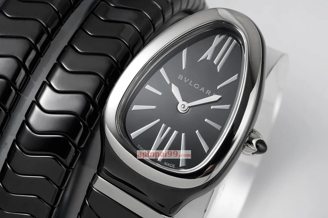 ブルガリ時計コピー豪華さと上品スネークセラミック 171198