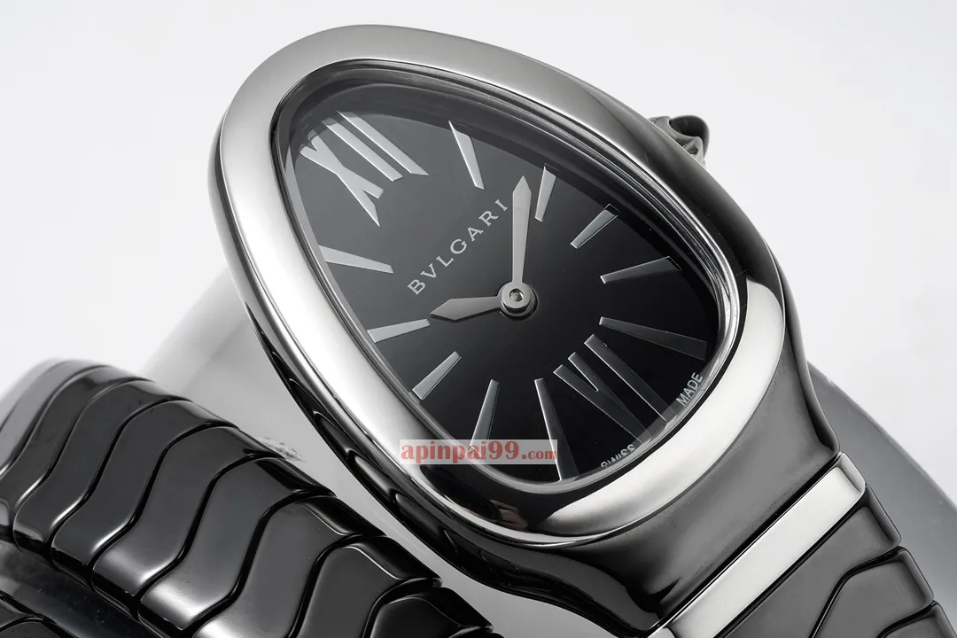 ブルガリ時計コピー豪華さと上品スネークセラミック 171198[2]
