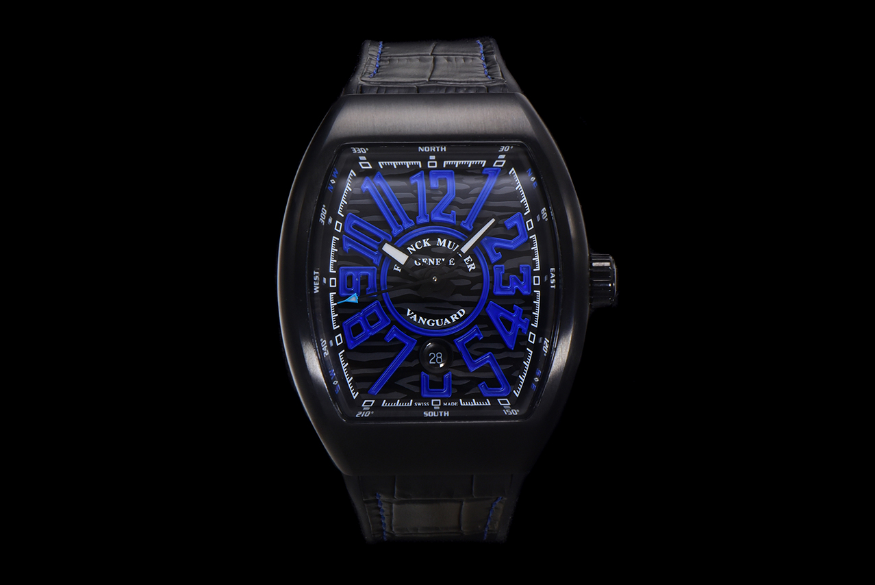 最新作フランクミュラー ヴァンガード V45 カーボンファイバー25周年特別記念限定モデル 173745