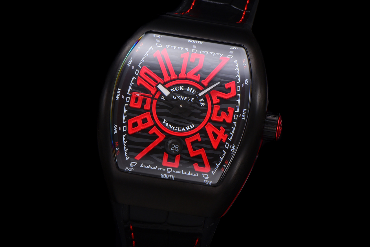 高級フランクミュラー ヴァンガード V45 カーボンファイバー時計 173743[2]