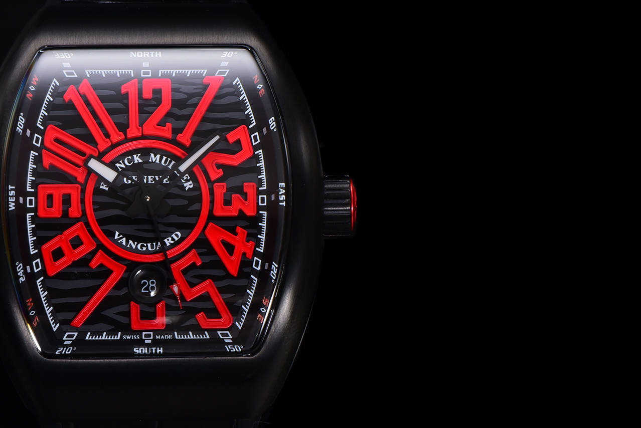 高級フランクミュラー ヴァンガード V45 カーボンファイバー時計 173743[3]