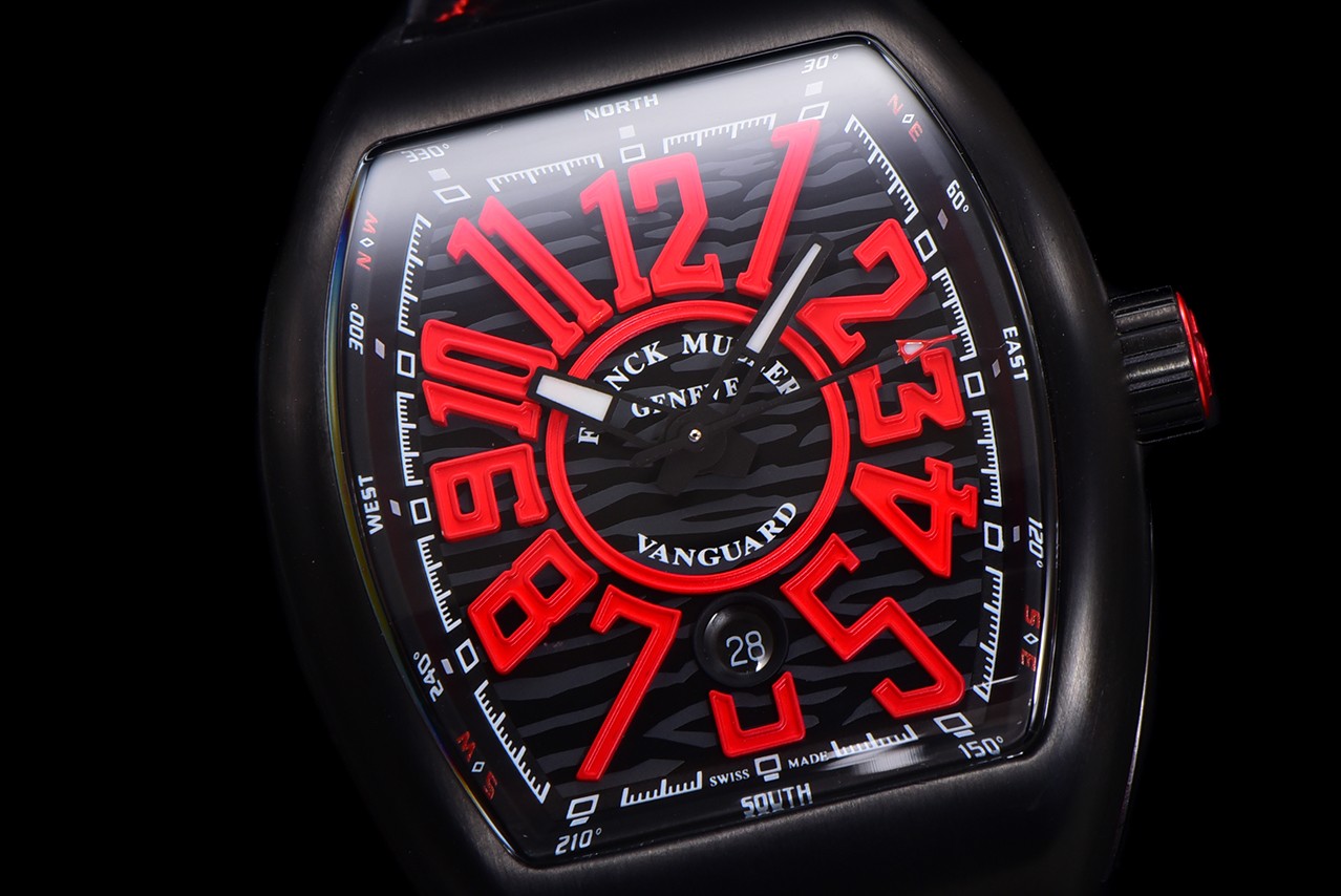 高級フランクミュラー ヴァンガード V45 カーボンファイバー時計 173743[4]