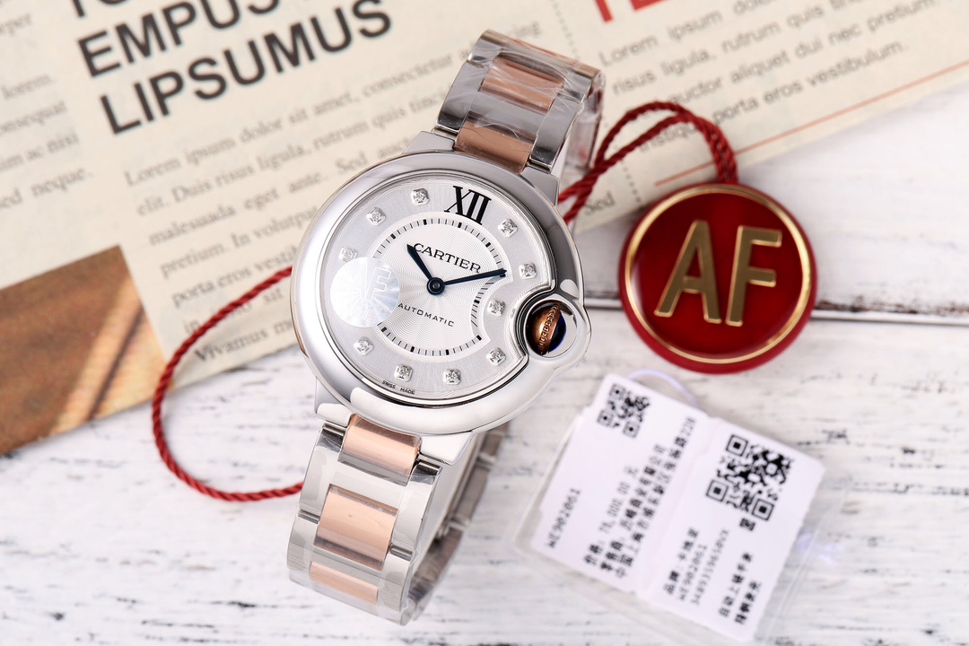 カルティエ ブルーバルーンシリーズコピー女性用時計市場 168924