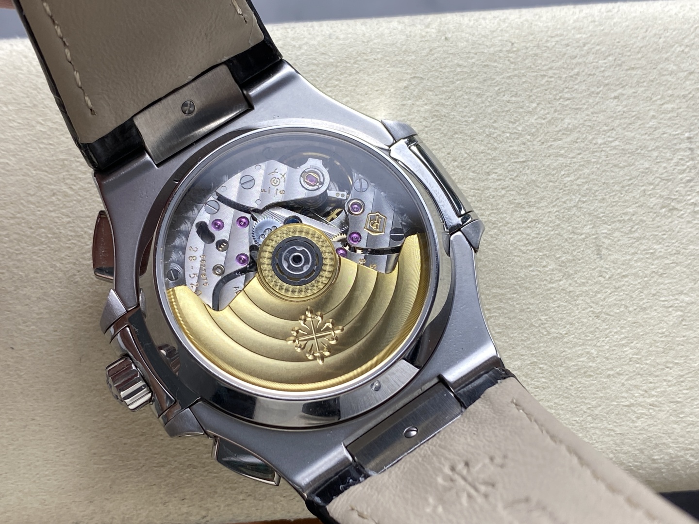 パテックフィリップ ノーチラス 5980/1A-014 マルチファンクション クロノグラフ時計 171845[6]