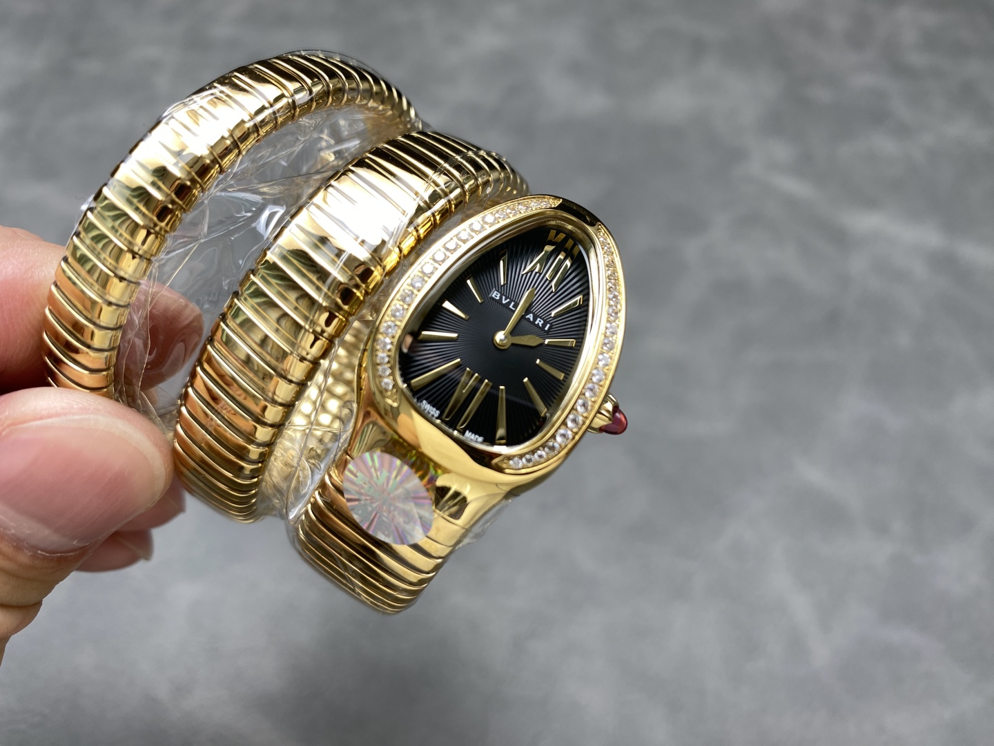 新作ブルガリ女性蛇形スーパーコピー時計 174086優れた品質[8]