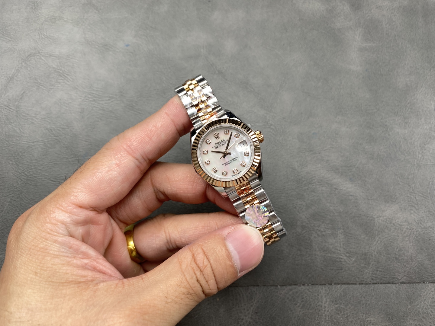 高級品業界新作ロレックス レディース 28mm 女性デイトジャスト 174683[3]