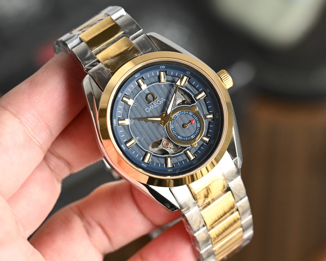 日本最大級オメガ精巧なメンズ6色スーパーコピー偽物時計 119135[5]
