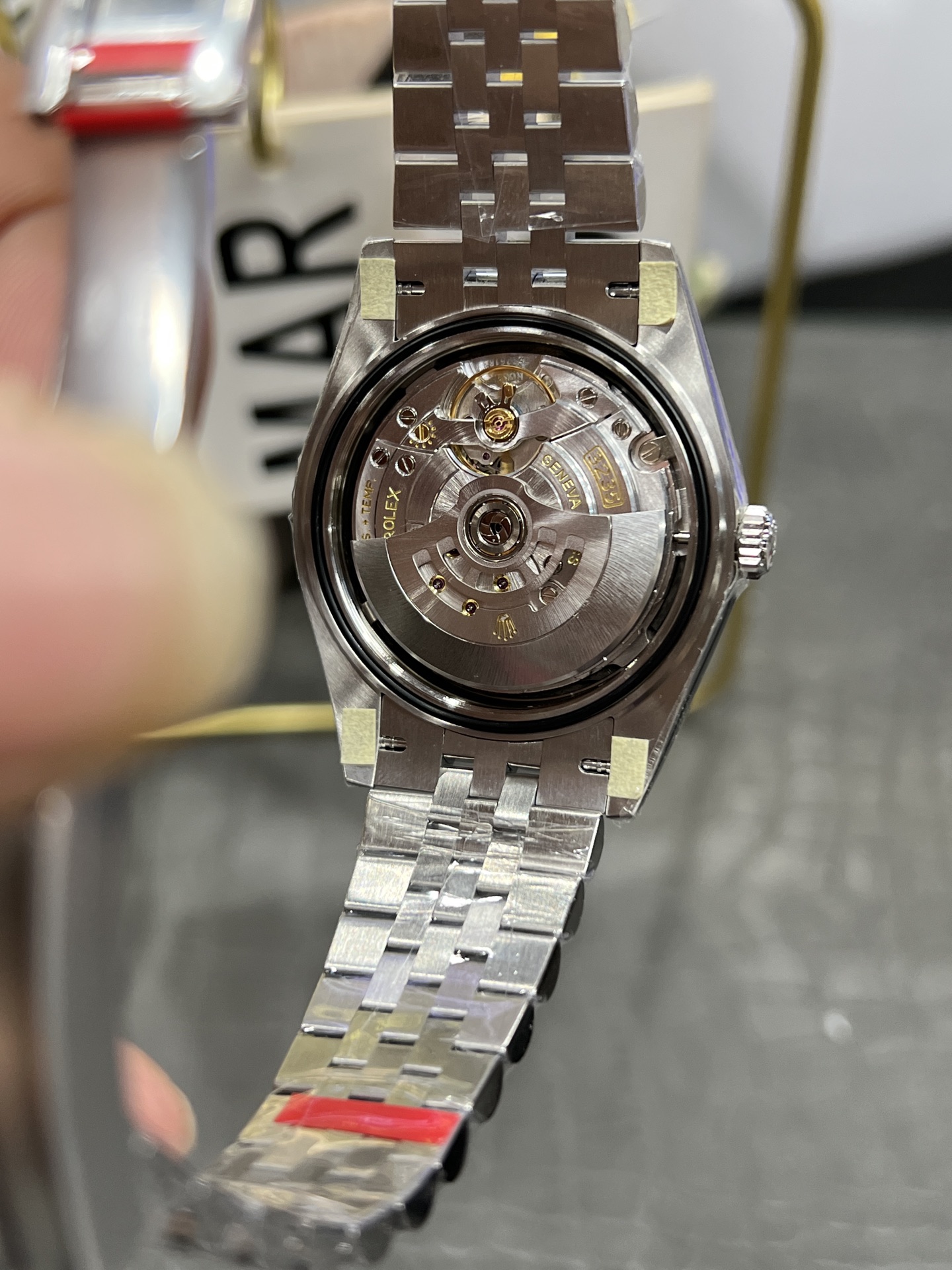 ロレックスデイトジャストグリーンバゲットフルオートマチック新款コピーの時計専門家 175246[1]