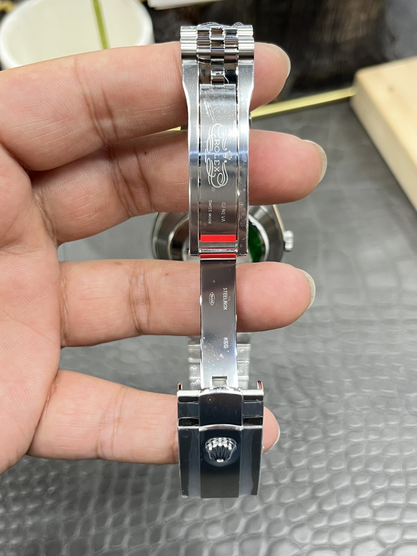 2025豪華なロレックスデイトジャストコピー男性時計シルバーオートマチック 175244[7]