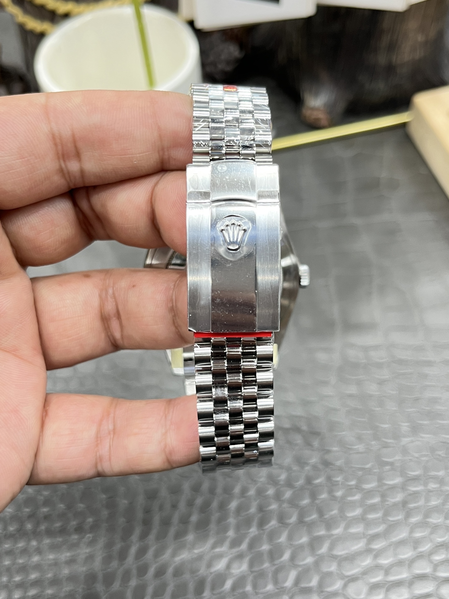 2025豪華なロレックスデイトジャストコピー男性時計シルバーオートマチック 175244[8]