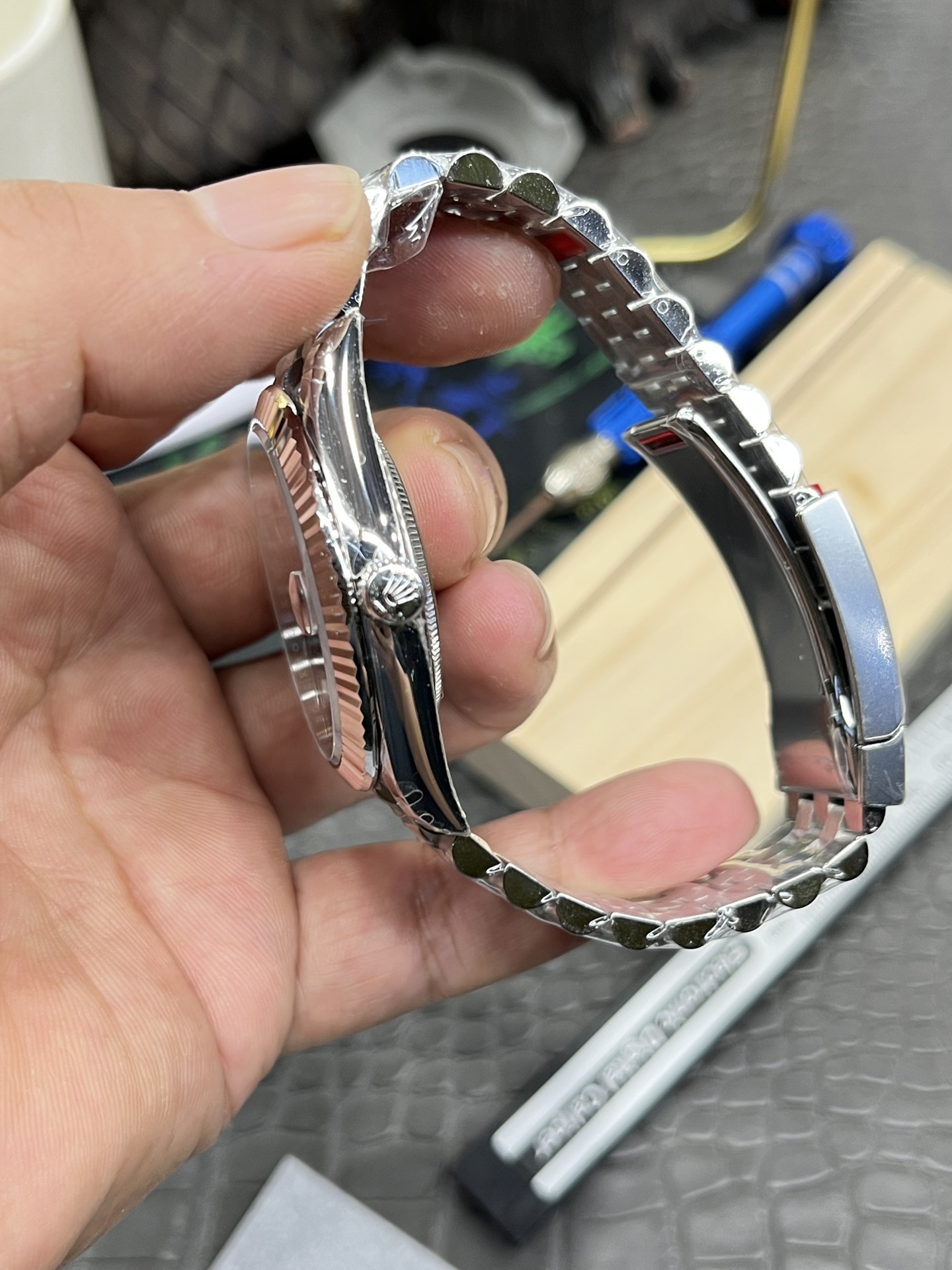 成功者のブランドスーパーコピーロレックス ブルーデイトジャストシリーズ通販時計 175242[5]