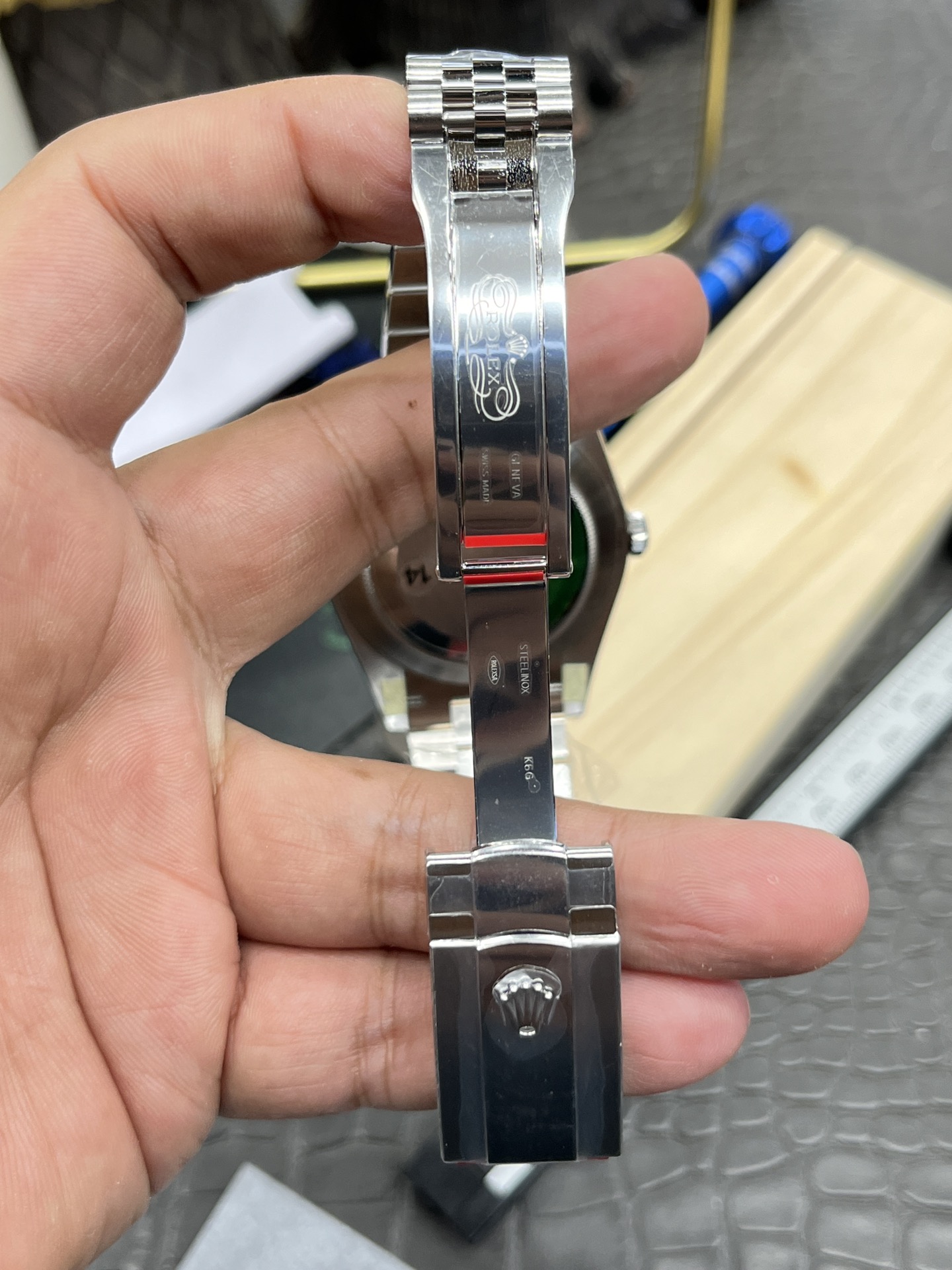 成功者のブランドスーパーコピーロレックス ブルーデイトジャストシリーズ通販時計 175242[7]