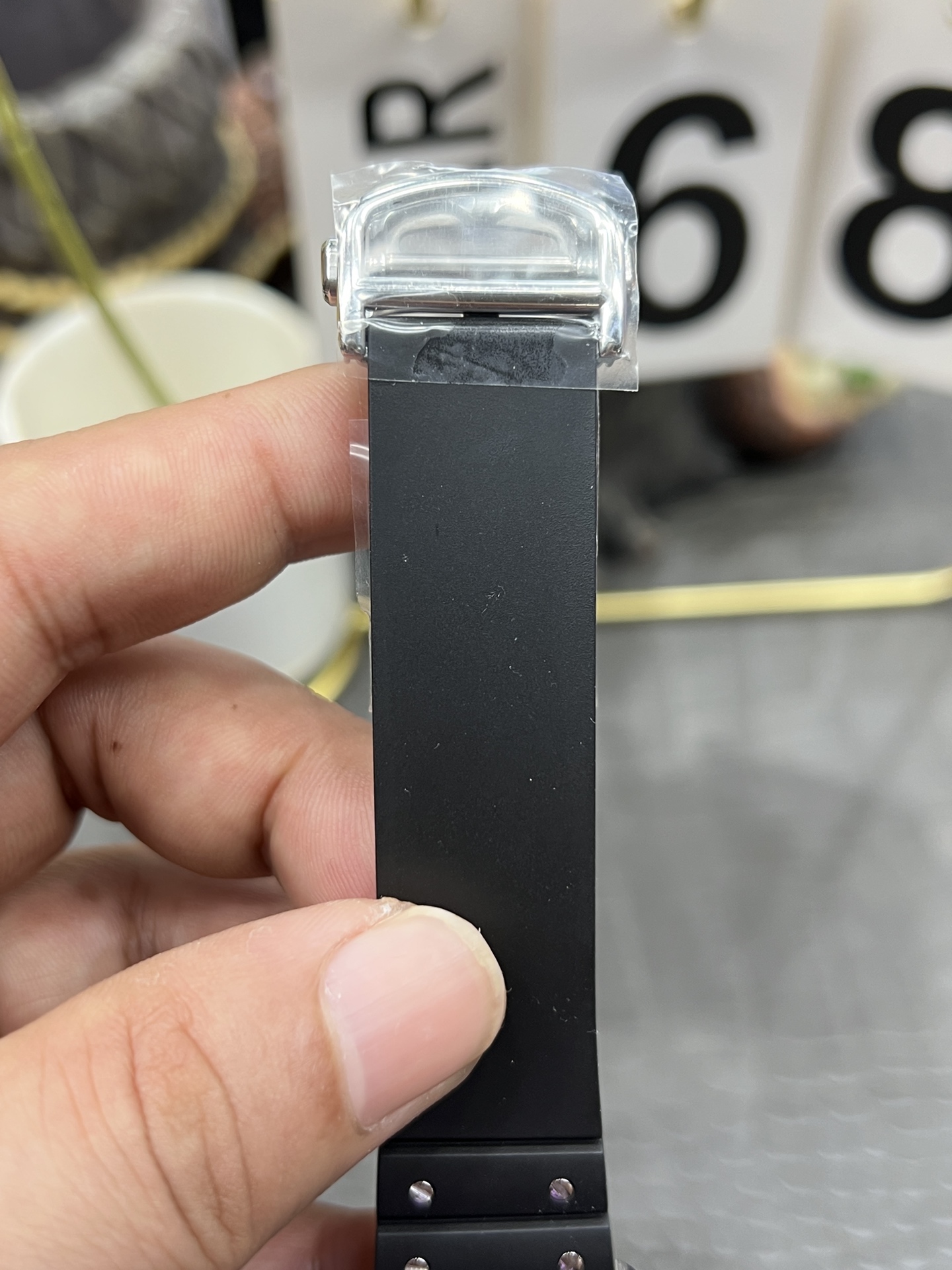 カルティエ有名な時計サントスシリーズ ブラックウォリアー自動巻き機械式ムーブメント 175255[5]