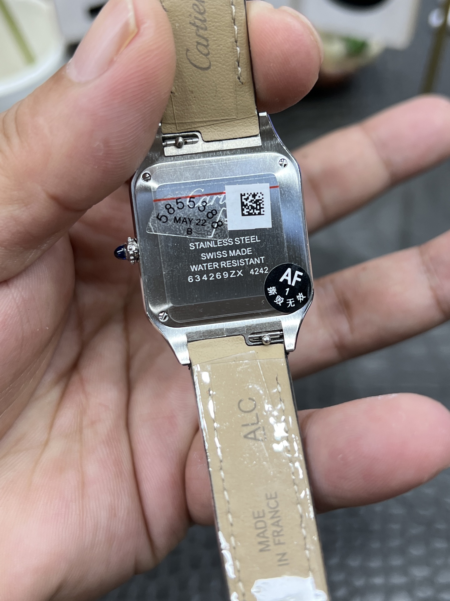 n級カルティエ サントス クォーツシリーズ 175258 新作スーパーコピー時計 [6]