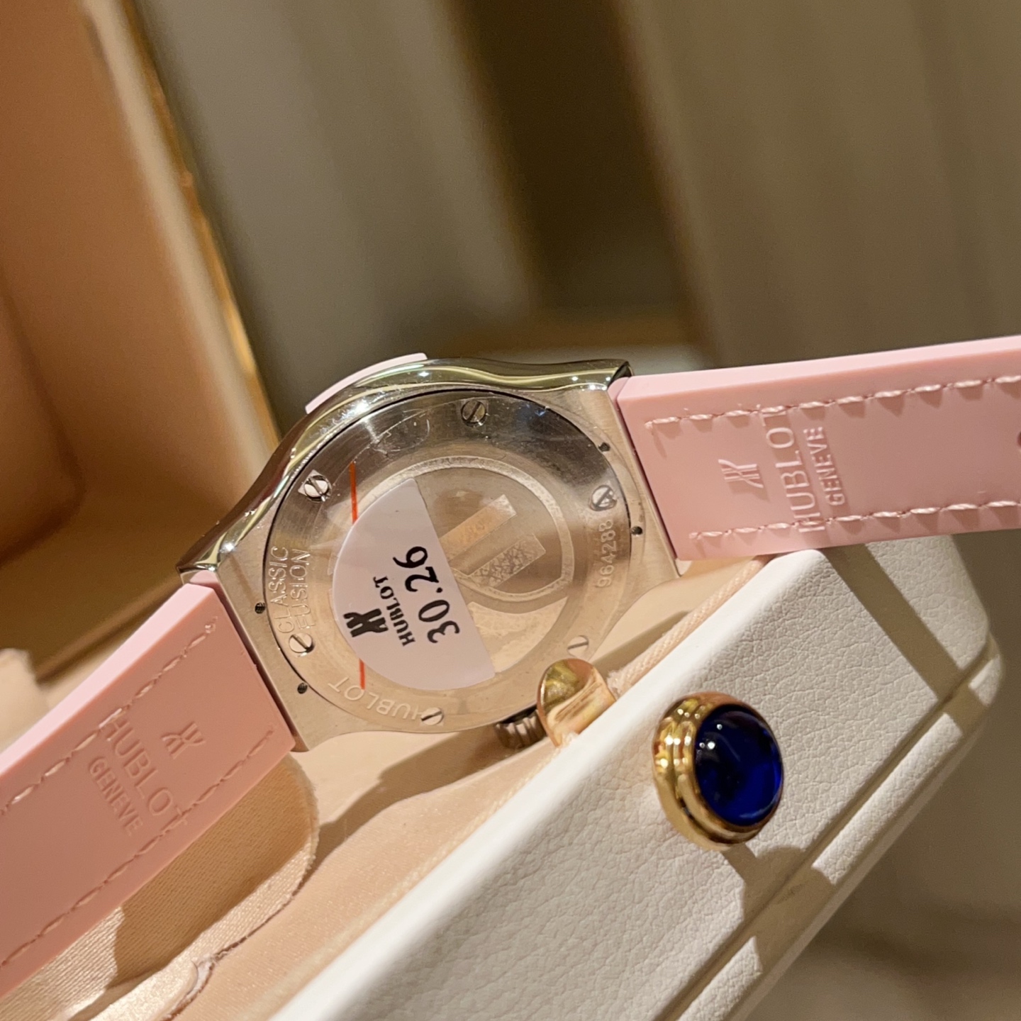 2025年の新モデルウブロ クラシック・フュージョンシリーズ女性高級腕時計 120458[7]