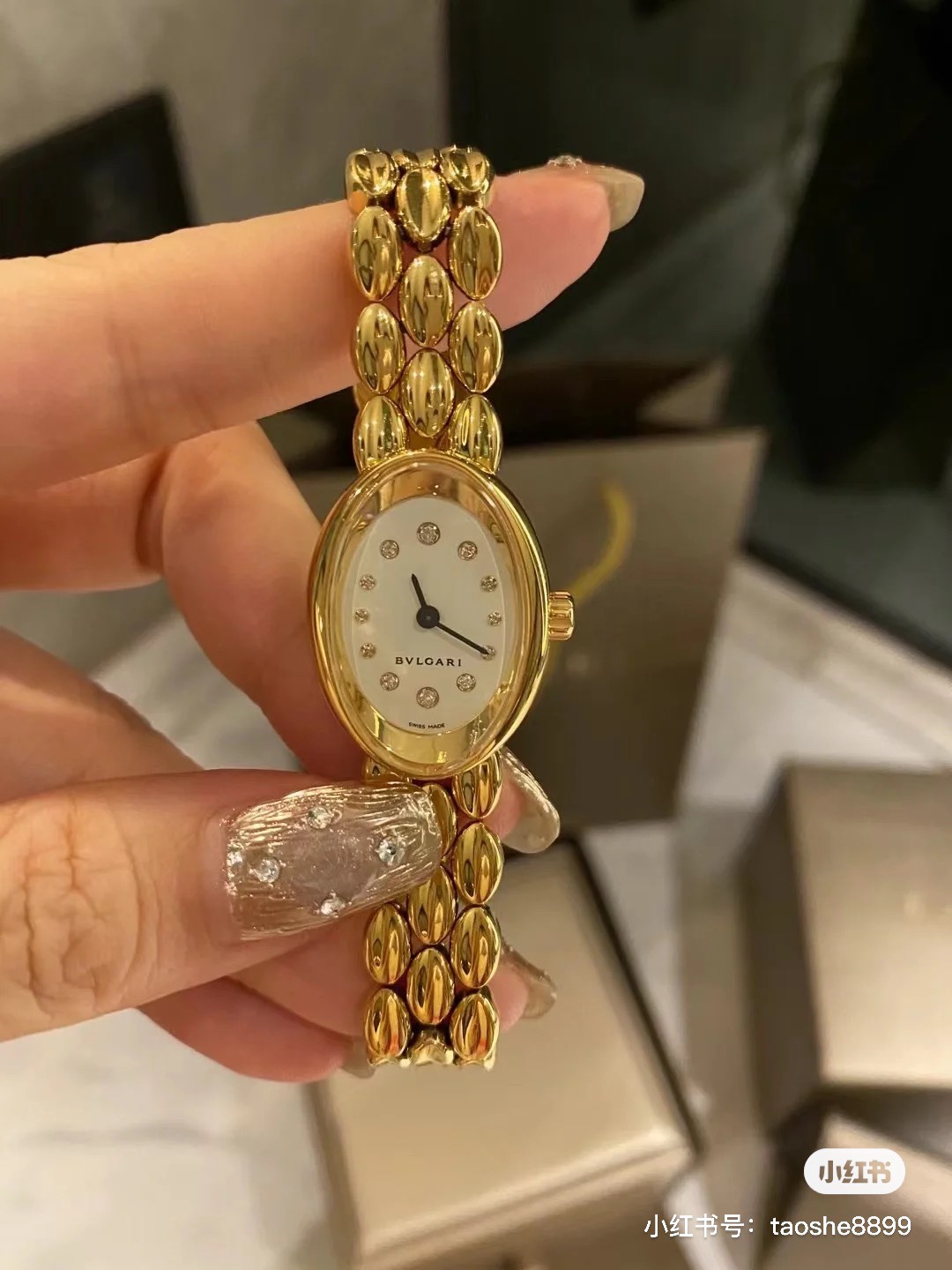 新着商品高級感のあるブルガリヴィンテージスモールゴールド時計コピー 175567[1]