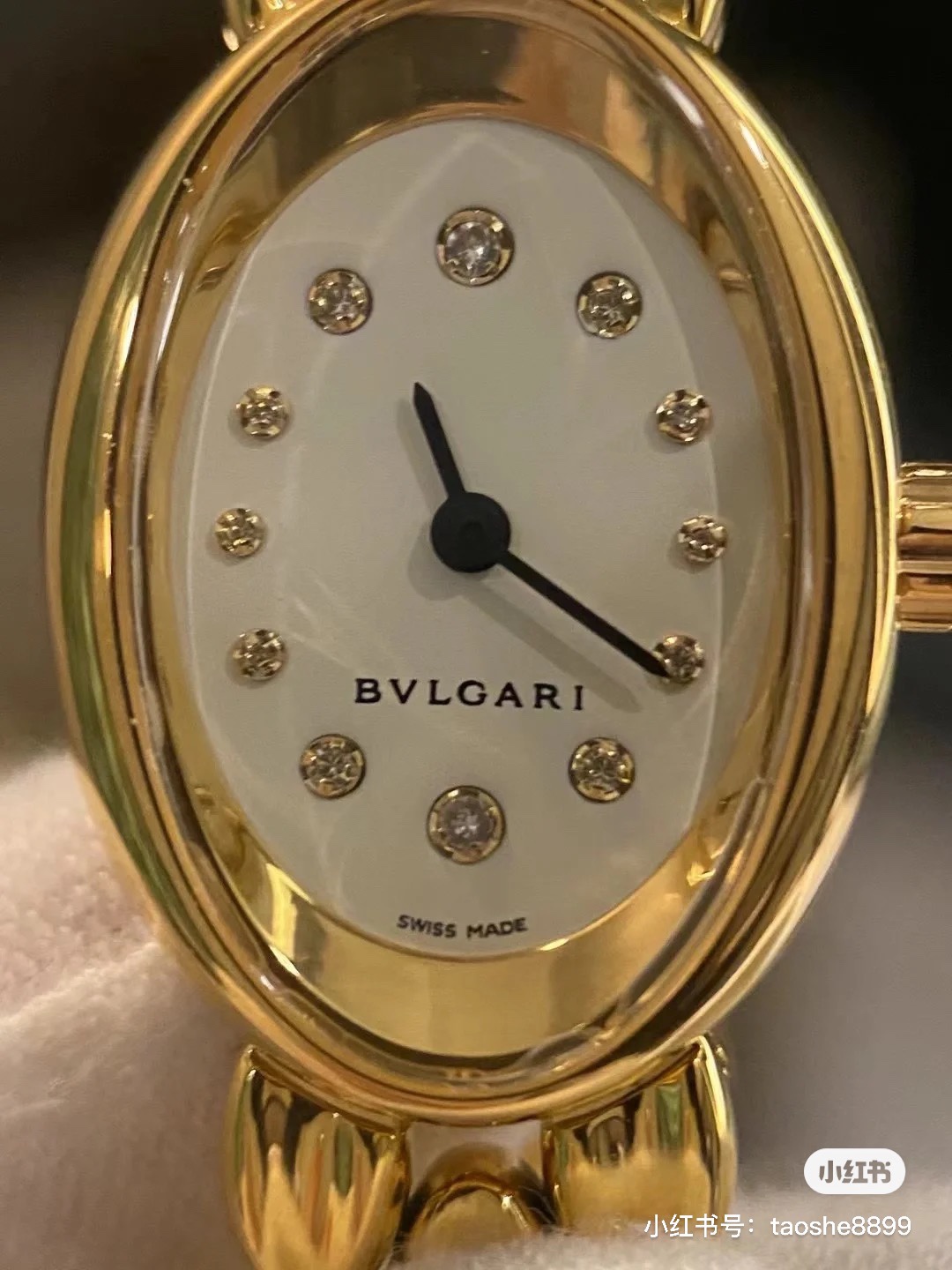 新着商品高級感のあるブルガリヴィンテージスモールゴールド時計コピー 175567[2]