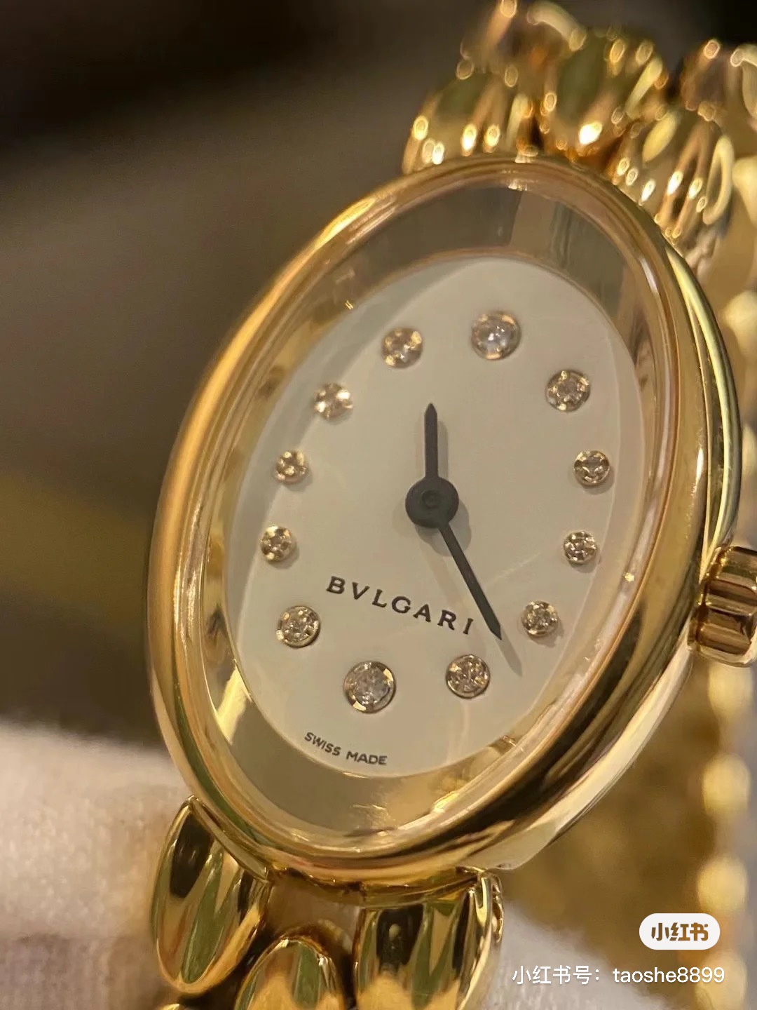 新着商品高級感のあるブルガリヴィンテージスモールゴールド時計コピー 175567[3]