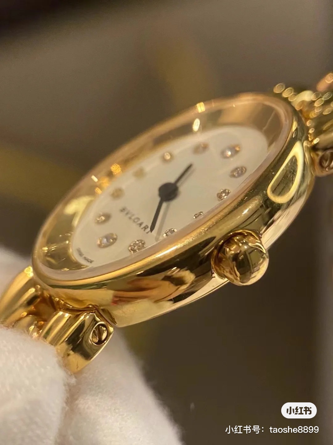 新着商品高級感のあるブルガリヴィンテージスモールゴールド時計コピー 175567[4]