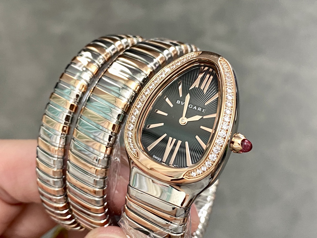 優秀さbvlgariスーパーコピー女性の時計セルペンティ スネークシリーズ 171637[2]