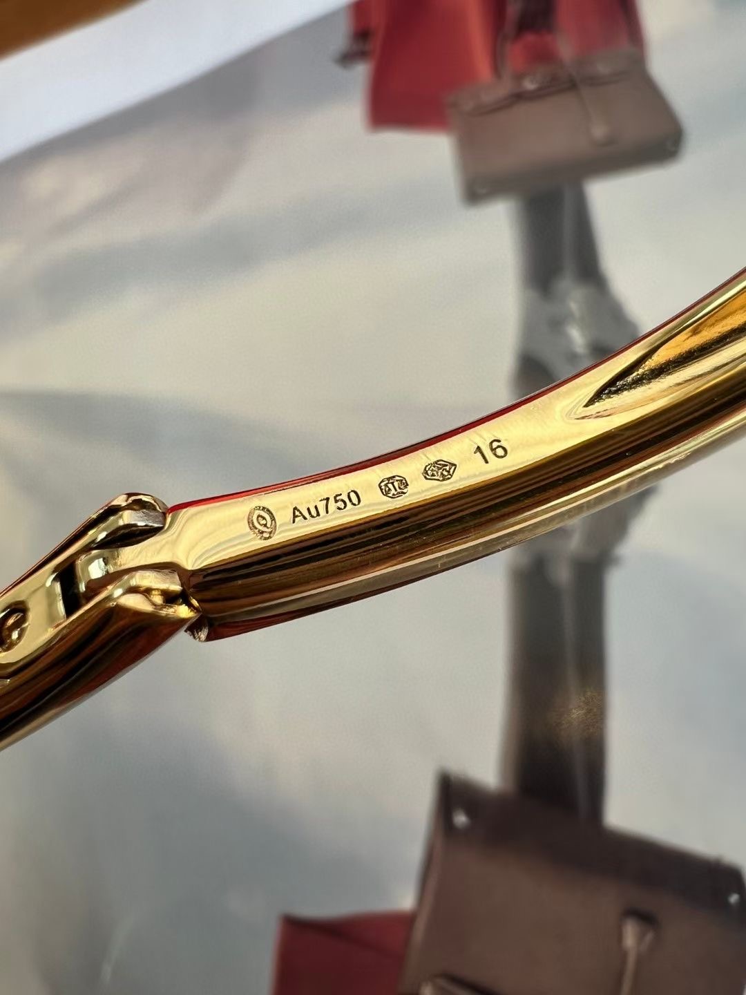 カルティエ伝統的なシンプル高度な可愛いな楕円形コピーの腕時計 175569[3]