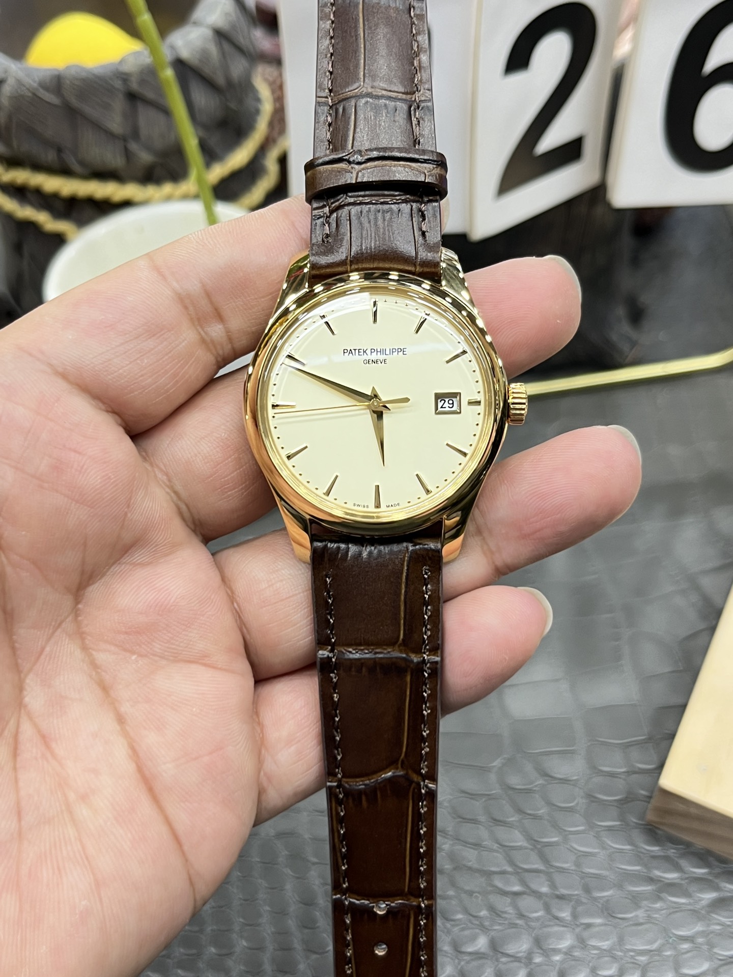 高貴な芸術的パテックフィリップ ジェネラルカバー オートマティックコピー時計 171578