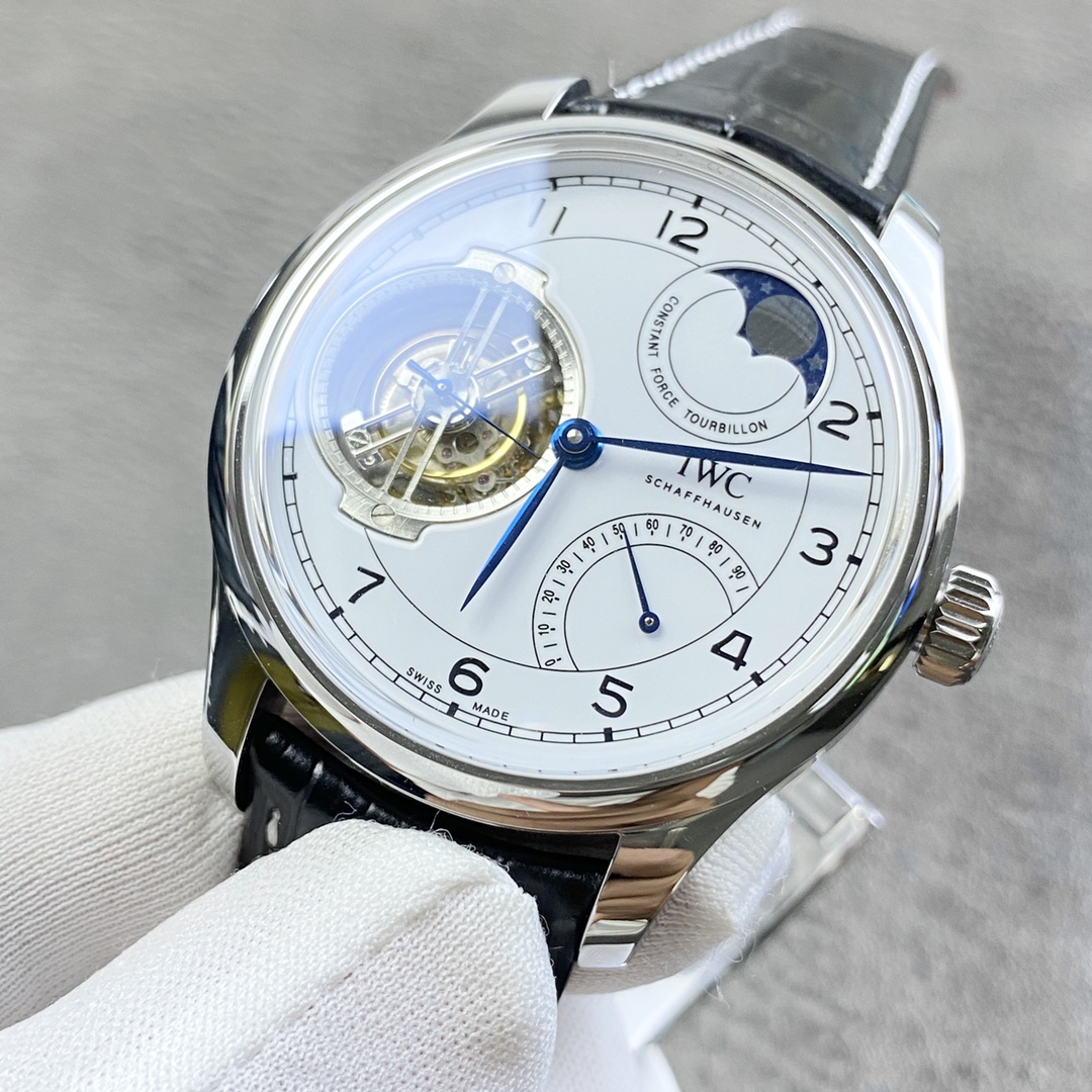 信用第一IWC ポルトギーゼコピーコンスタントフォース トゥールビヨン150周年記念エディション 121860[2]