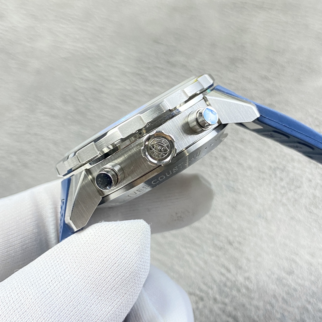 上流階級のIWC男性マリーンクロノグラフスーパーコピー時計 7750自動巻き IW376805[3]