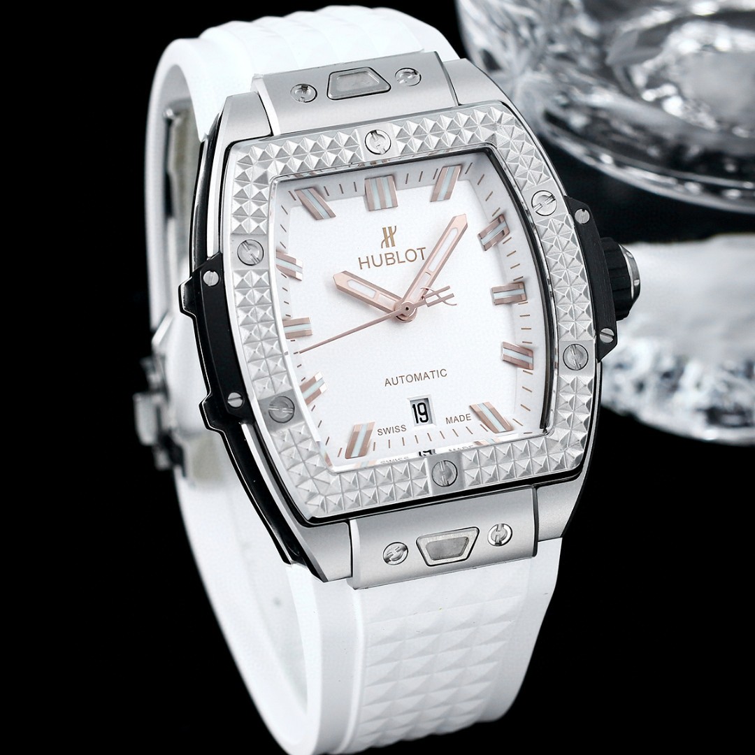 HUBLOTアエロバン白流行ソウルシリーズ 自動巻き機械式ムーブメント腕時計 175690[2]