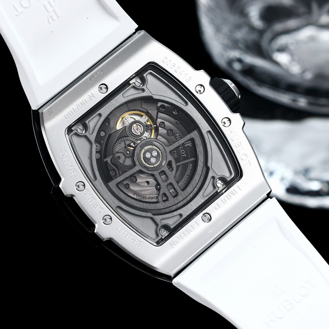 HUBLOTアエロバン白流行ソウルシリーズ 自動巻き機械式ムーブメント腕時計 175690[8]