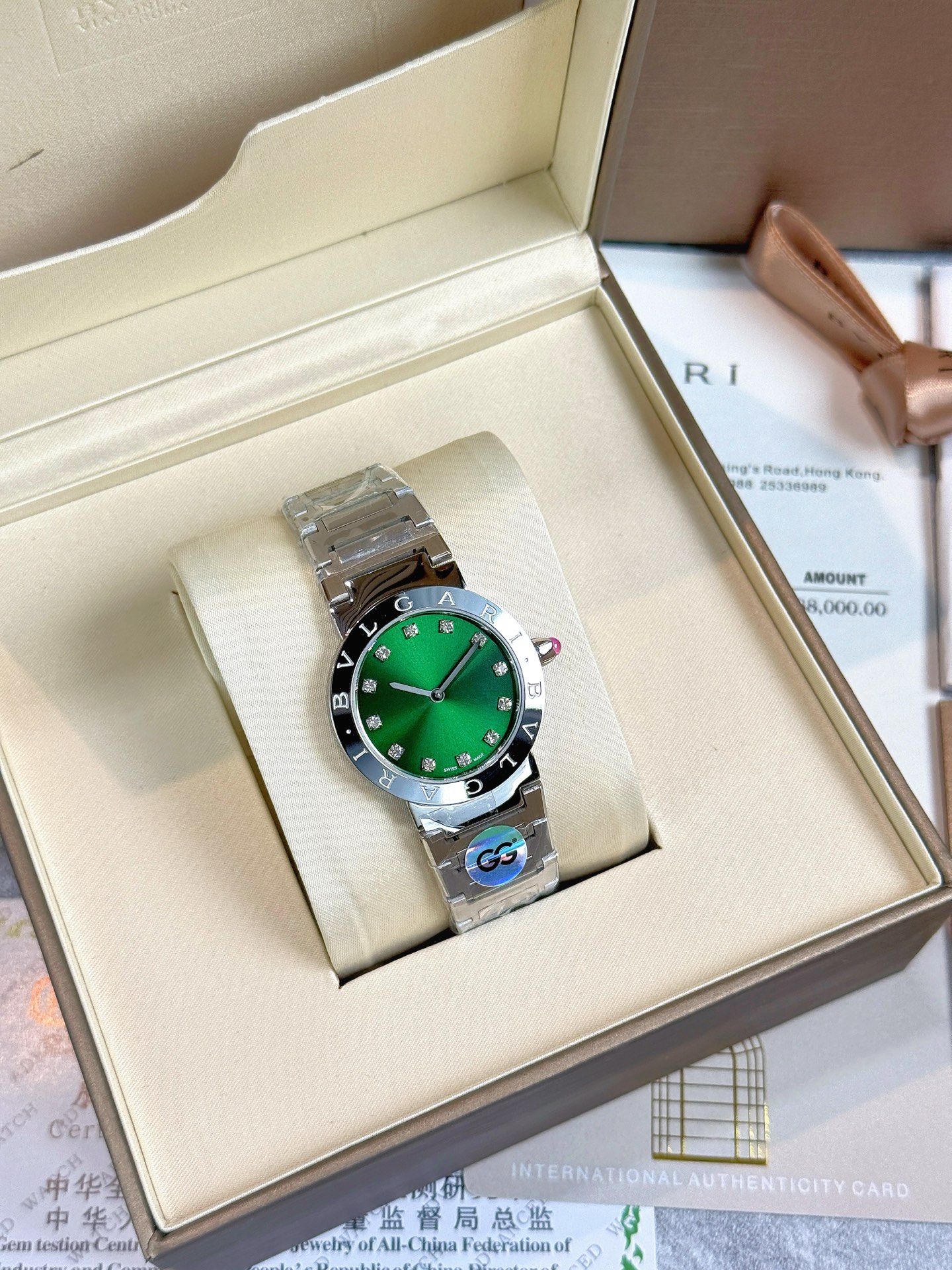 bvlgari スーパーコピー女性クォーツ有名な腕時計販売店 121816[1]