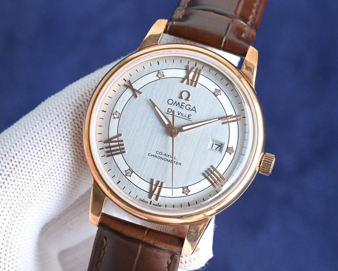 品質と絶妙オメガ デ・ヴィルシリーズの第3世代超薄型メンズ自動巻き機械式時計 12241900[3]