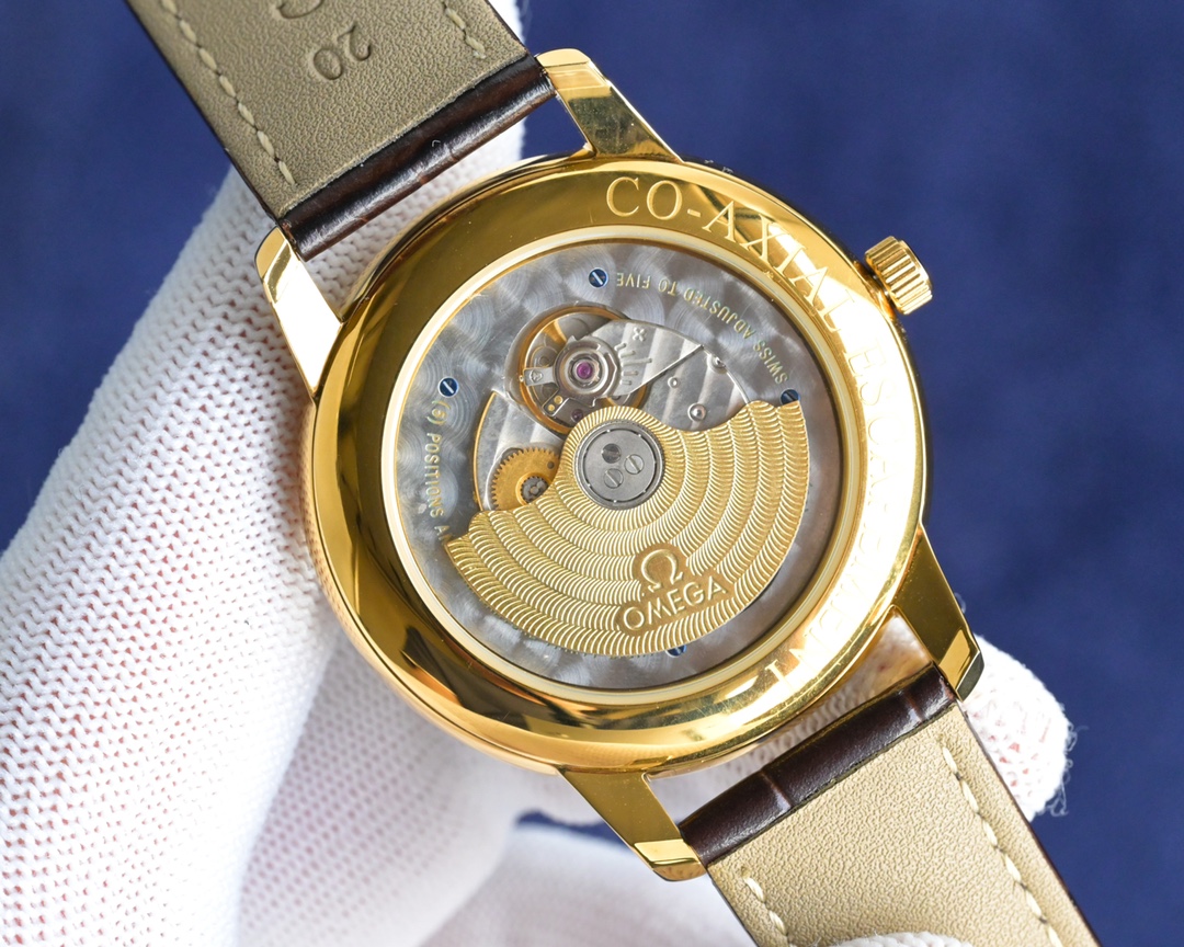 2025新品オメガ デ・ヴィルシリーズの第3世代超薄型メンズ自動巻き機械式時計コピー 12241901[5]