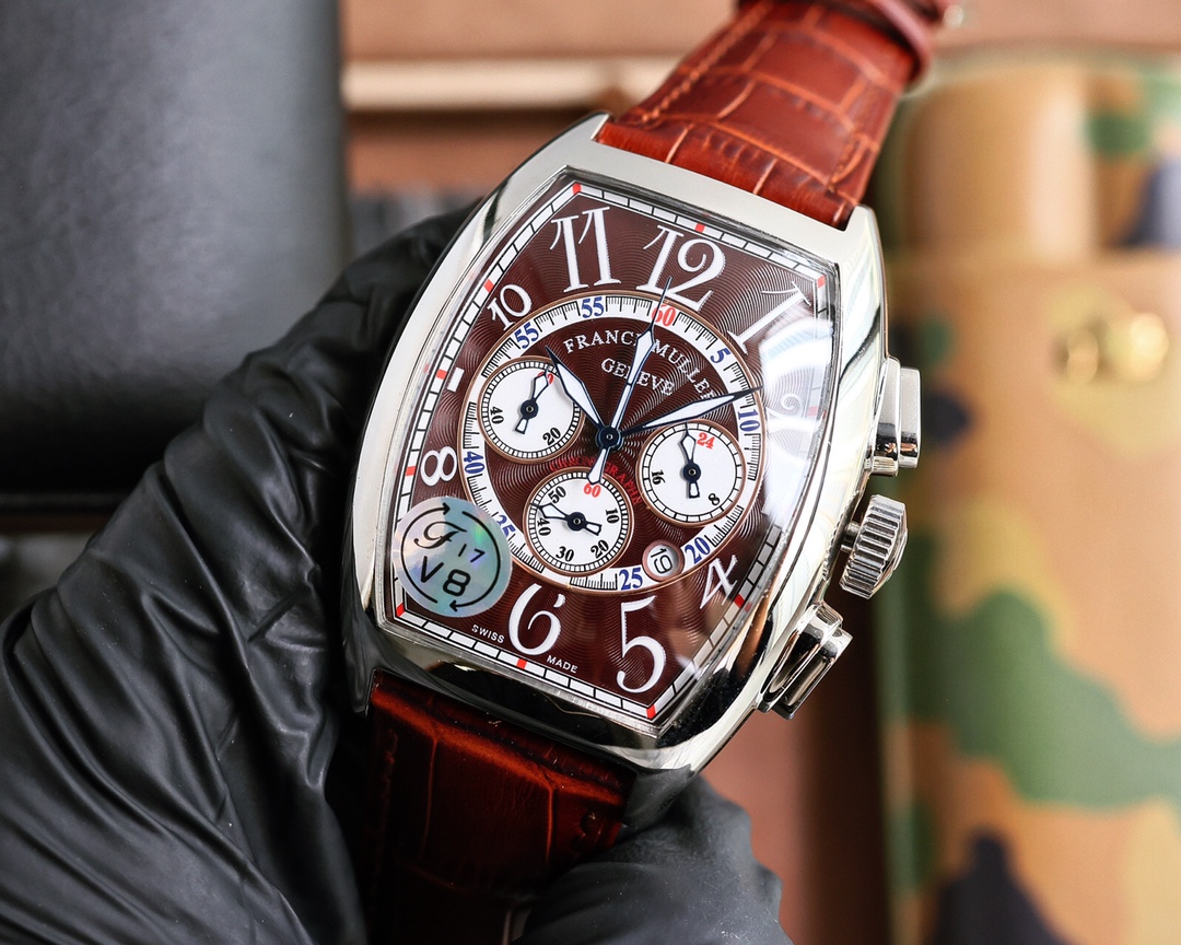 日本信用第一フランクミュラーカサブランカコピーの樽型多機能クォーツムーブメント 121254[2]