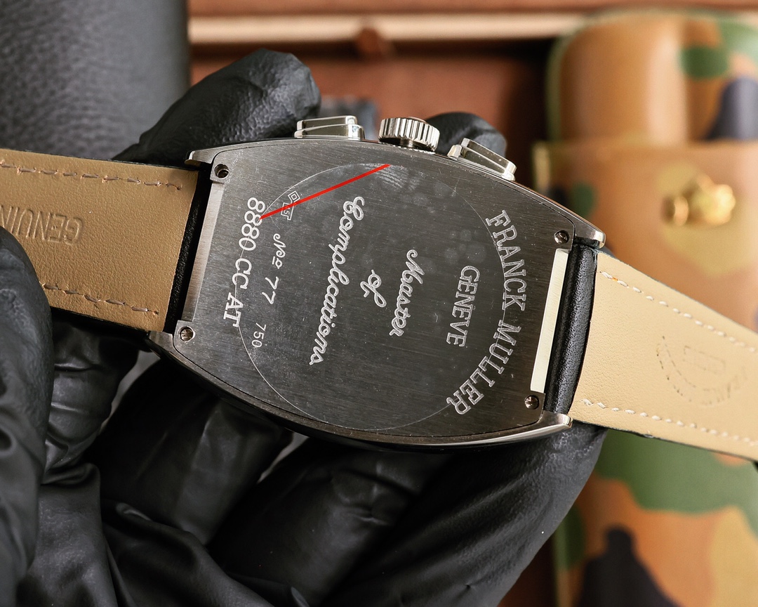 最新型出現ランクミュラーカサブランカの樽型多機能時計クォーツムーブメント 121253[6]