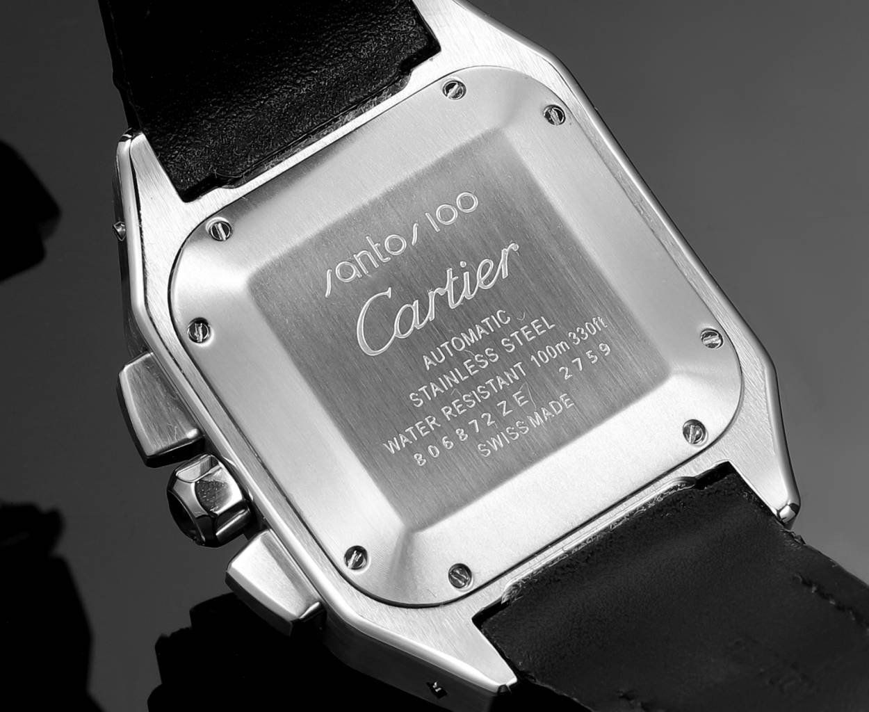 一部貴族に愛用カルティエ サントスコピークロノグラフ 42mm腕時計シリーズ 175747[4]