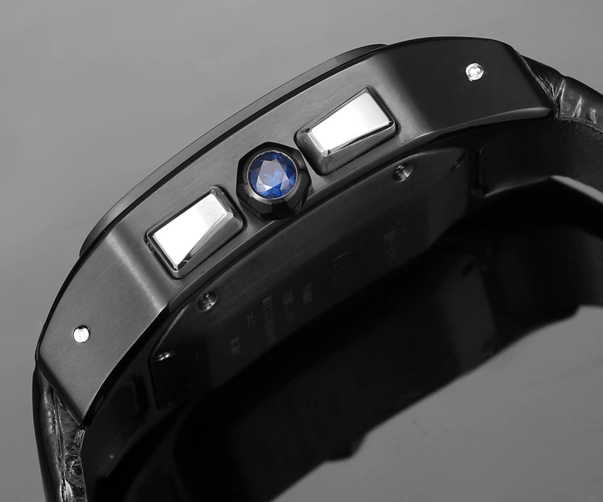 カルティエ サントスクロノグラフ非常に高級な共同コピーの新作腕時計シリーズ 175746[5]