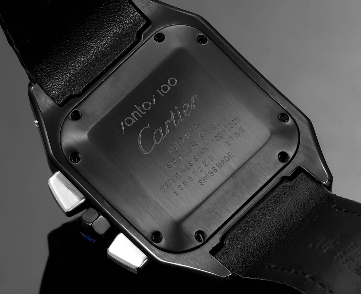 カルティエ サントスクロノグラフ非常に高級な共同コピーの新作腕時計シリーズ 175746[8]