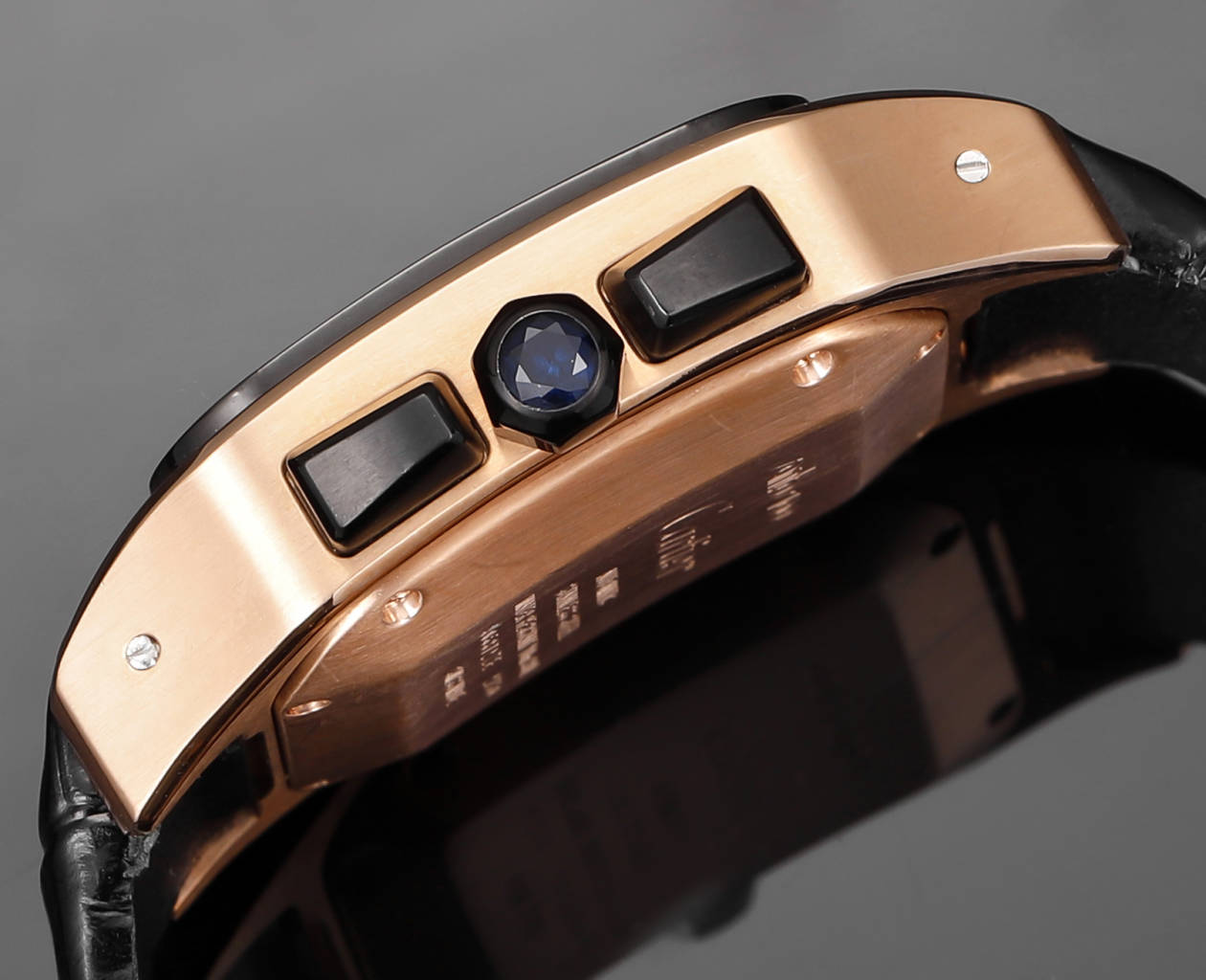 カルティエ サントス最も信頼男性時計クロノグラフシリーズ 7550 ムーブメント 175745[5]