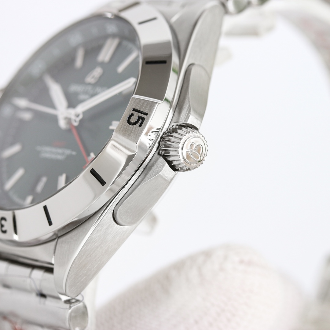 breitlingクロノマットオートマチック GMT 40男性時計 122859品質無料保証[7]