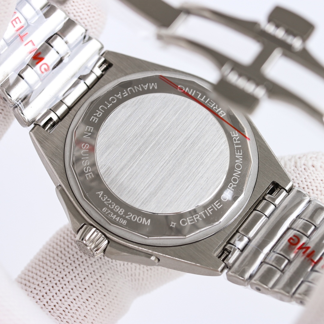 breitlingクロノマットオートマチック GMT 40男性時計 122859品質無料保証[8]