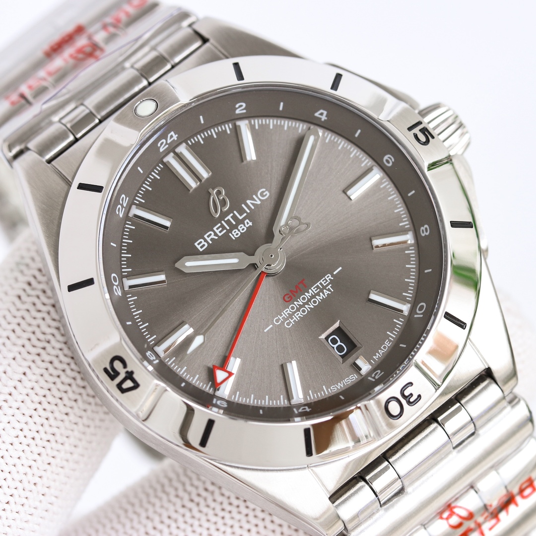 十分満足人気特恵コピーブライトリング時計クロノマット 122858 オートマチック GMT 40[5]