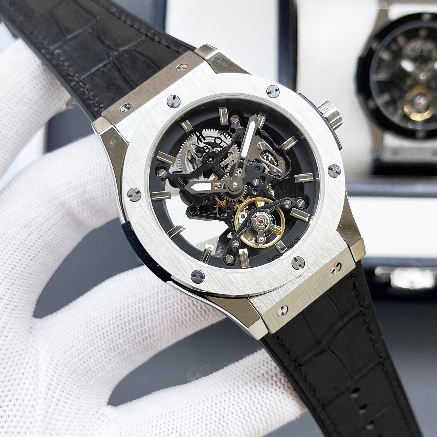 最新の人気商品Hublot高級メンズスーパーコピー新しい魅力腕時計 122307[3]