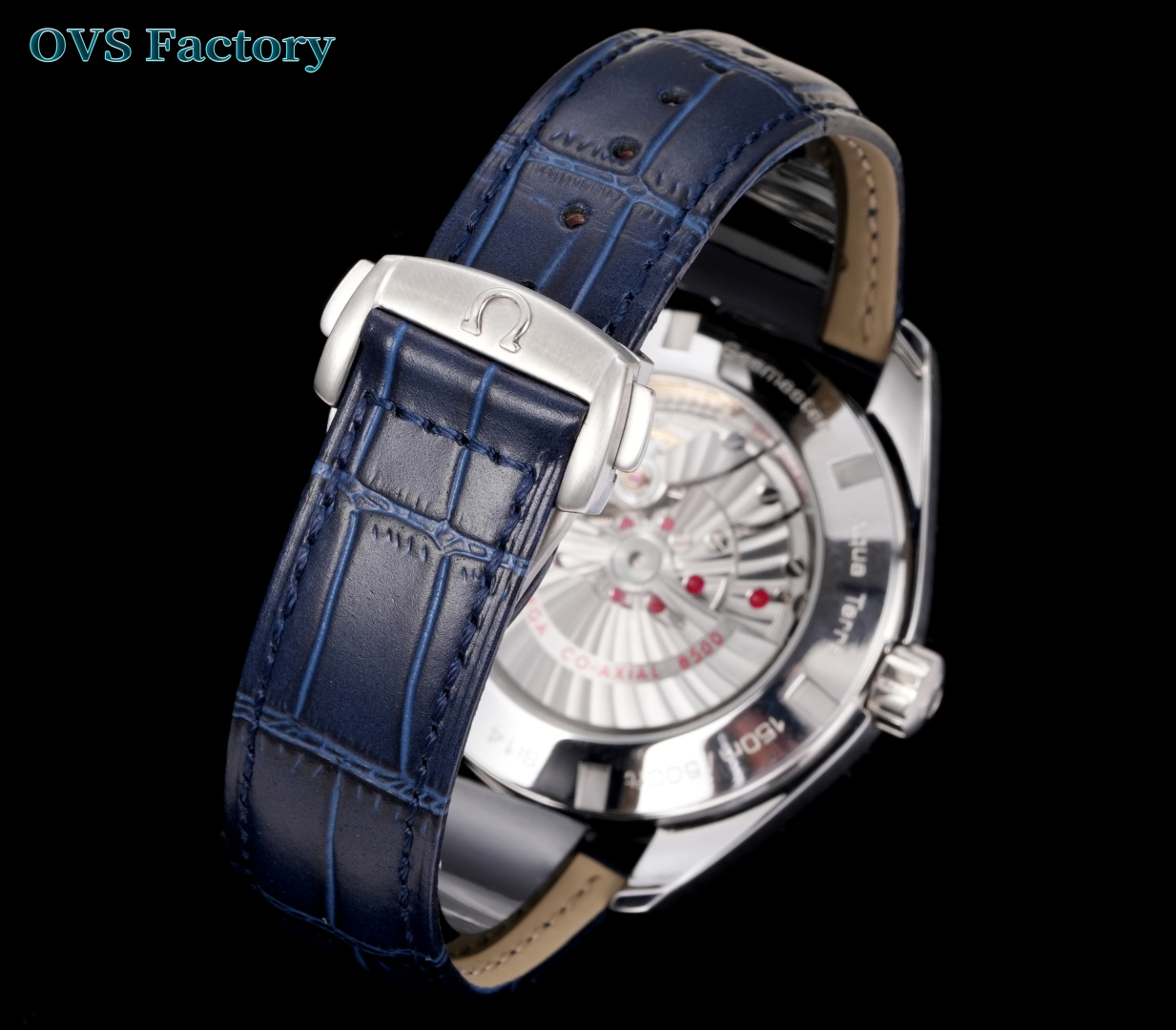 最新と古典的なオメガシーマスター アクアテラ完璧な組み合 150m男性腕時計 172535[8]