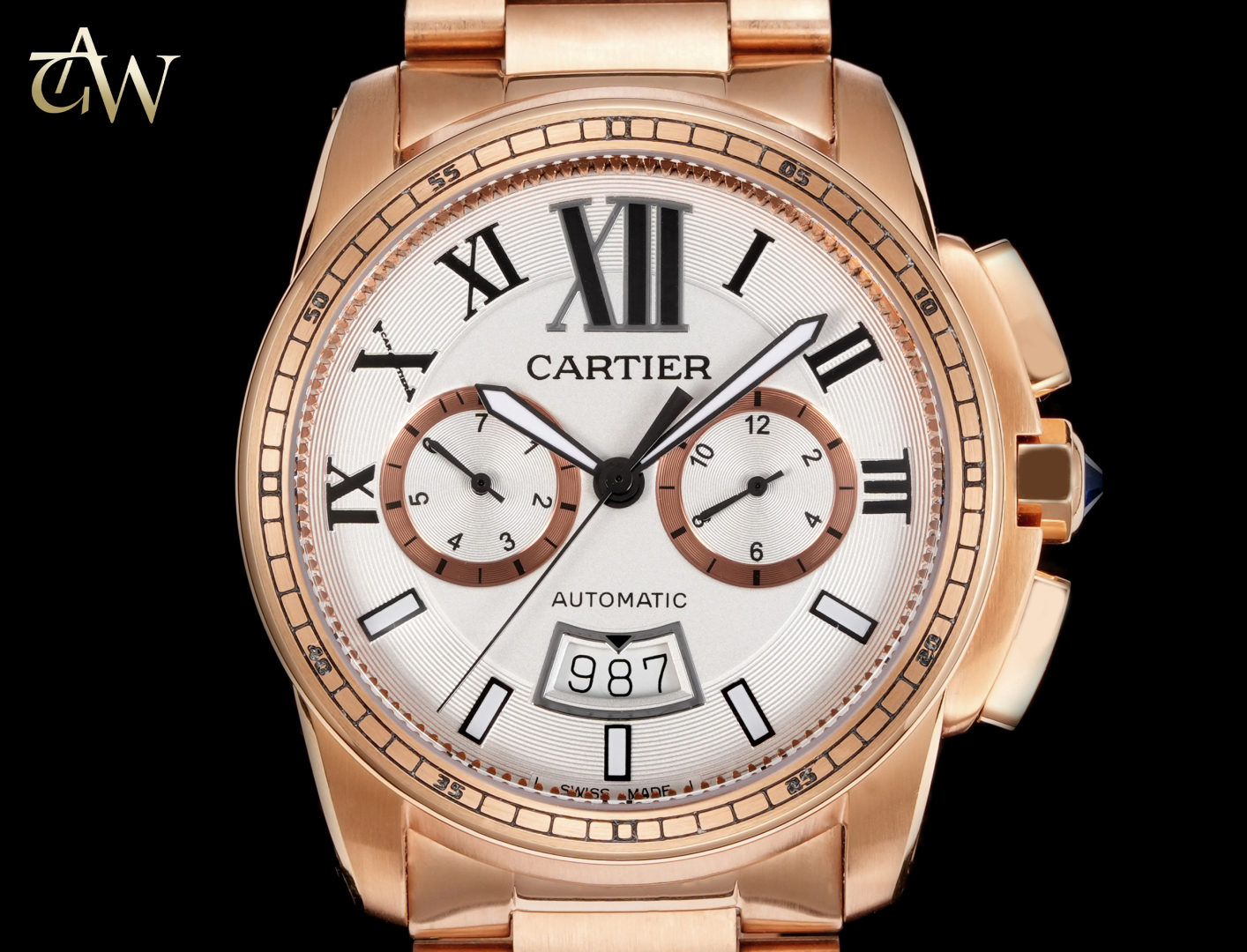 カルティエメンズ キャリバーシリーズコピー時計販売店 172561日本全国送料無料[3]