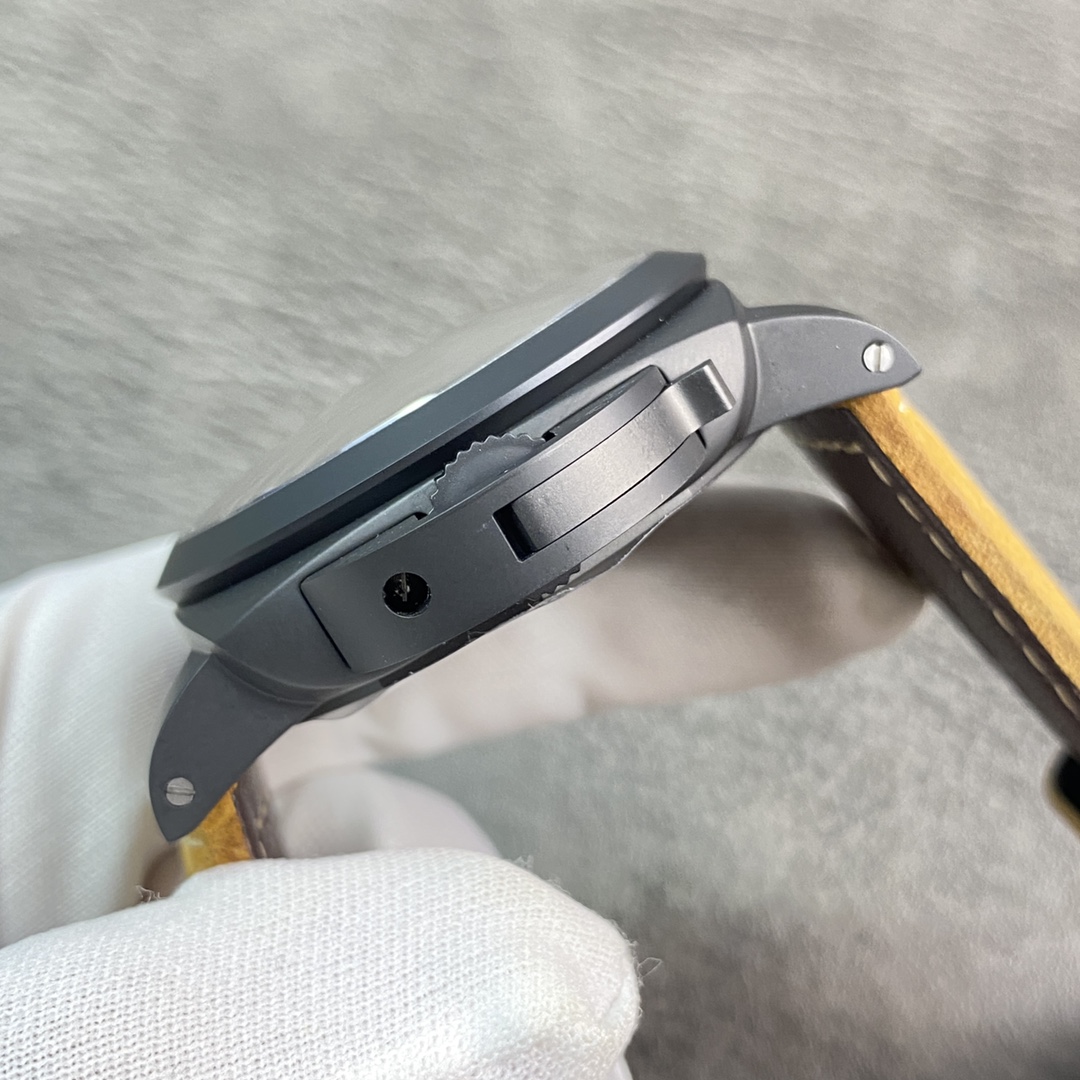 Paneraiコピー限定版時計製造技術のブラックウォリアーブラックセラミックケース 1230784[3]